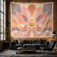 thumbnail image 6 of Lotus Flower Serves With Characterized Layers Rounded Petals, Mystical Fantasy for Space Lovers, Galaxy Room Decor, Valentine's Day Gift, Tapestry Wall Hanging for Bedroom and Dorm, 6 of 7