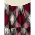 thumbnail image 3 of The Children's Place Girls Long Sleeve Ribbed Plaid Drop Waist Dress, Sizes XS-XXL, 3 of 3