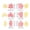 Pink, variant on Clearance Sale | 6-Piece Thanksgiving 3D Plastic Cookie Stampers with Corn Maple Leaf and Turkey Designs, Fondant Cake Decorating Set, Pink