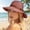 Pink, variant on Women's Straw Panama Hat, UPF 50 Wide Brim Foldable Summer Sun Hat, Lightweight Breathable Beach Travel Cap with Denim Rope for Wedding Party Daily Wear Blackish Green