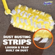 Swiffer Duster Kit, Heavy Duty 3 ft Extendable, 1 Handle + 3 Refills, Unscented