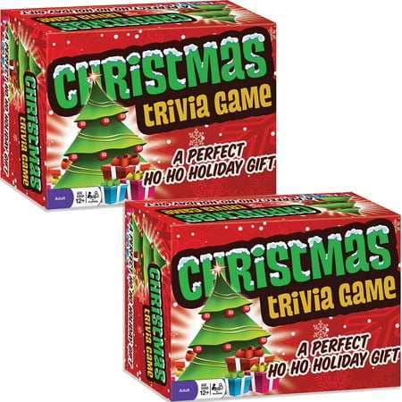 (Set/2) Christmas Family Trivia Game - Includes 220 Cards - Ages 8 and (Best Board Games For Adults Uk)