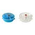 thumbnail image 5 of SPRING PARK Pet Bird Parrot Feeder Toy 5-Grid Hanging Bowl Foraging Rotating Food Cage, 5 of 5