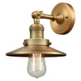 thumbnail image 2 of Innovations 1-LT Vintage LED Railroad 8" Sconce - Brushed Brass - 203-BB-M4-LED, 2 of 2