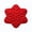 Red, variant on KKOUHVY Christmas Snowflake Shaped Floor Mat, Soft Fluffy White Area Rug for Bedroom Living Room Fireplace, Winter Holiday Christmas Home Decoratons