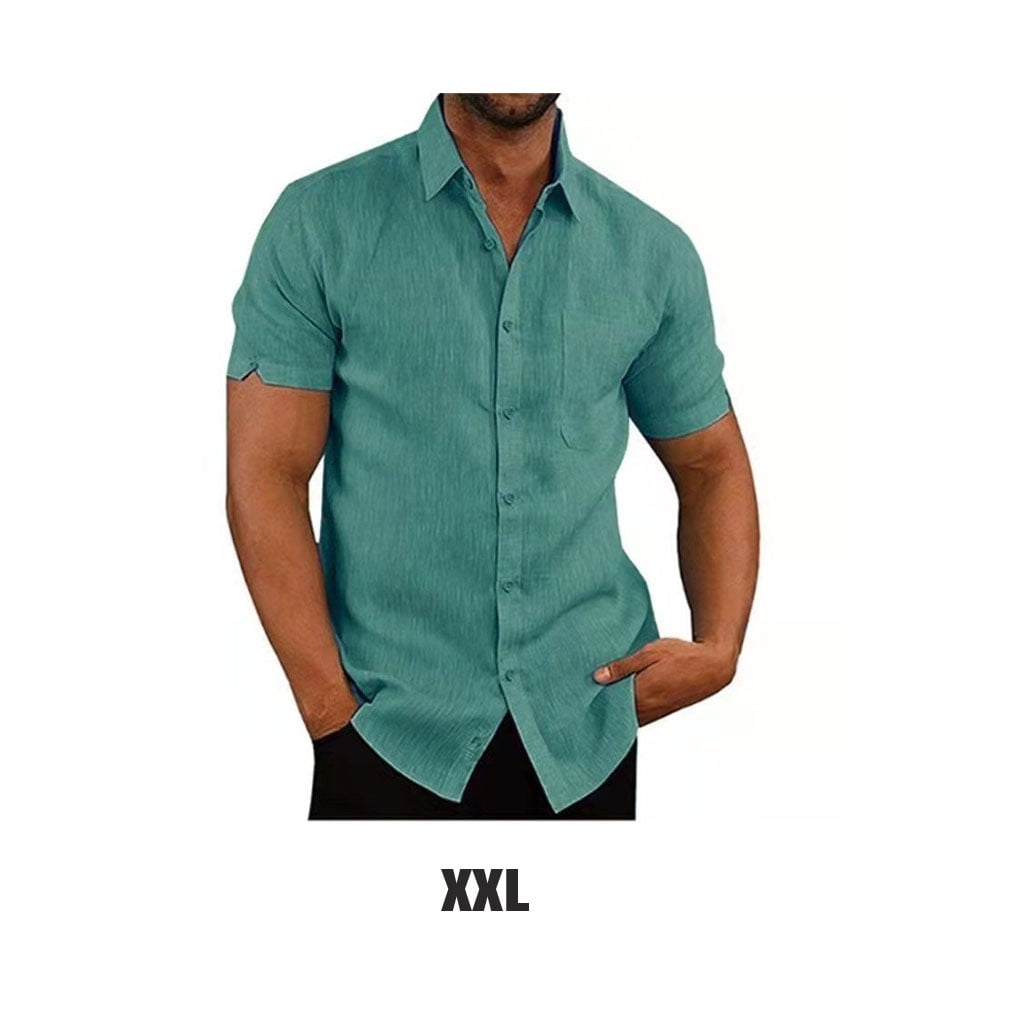 stanreset 1/2/3 Fête Randonnée Chemise Homme Simple Boutonnage Été