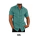 thumbnail image 2 of Jumpingount Camisa de un solo pecho para hombre de viaje de fiesta, camisas con cuello vuelto y botones de verano, ropa, regalo de cumpleaños Camisetas lago azul XXL, 2 of 5