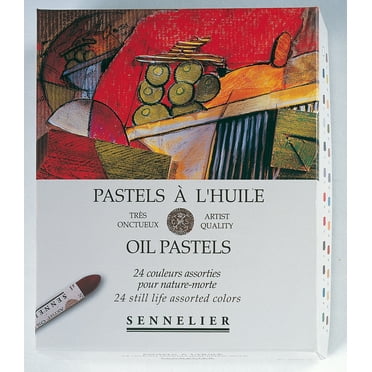 Sennelier Oil Pastel Set, 24-Color Still Life Cardboard Set