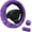 Purple, variant on 3PCS Set Fluffy steering wheel cover with Furry Handbrake Cover, Gear Shift Cover Universal 15 Inch Steering Wheels & Accessories Australian Sheepskin Wool Wheel Cover Warm Non-Slip Auto Interior