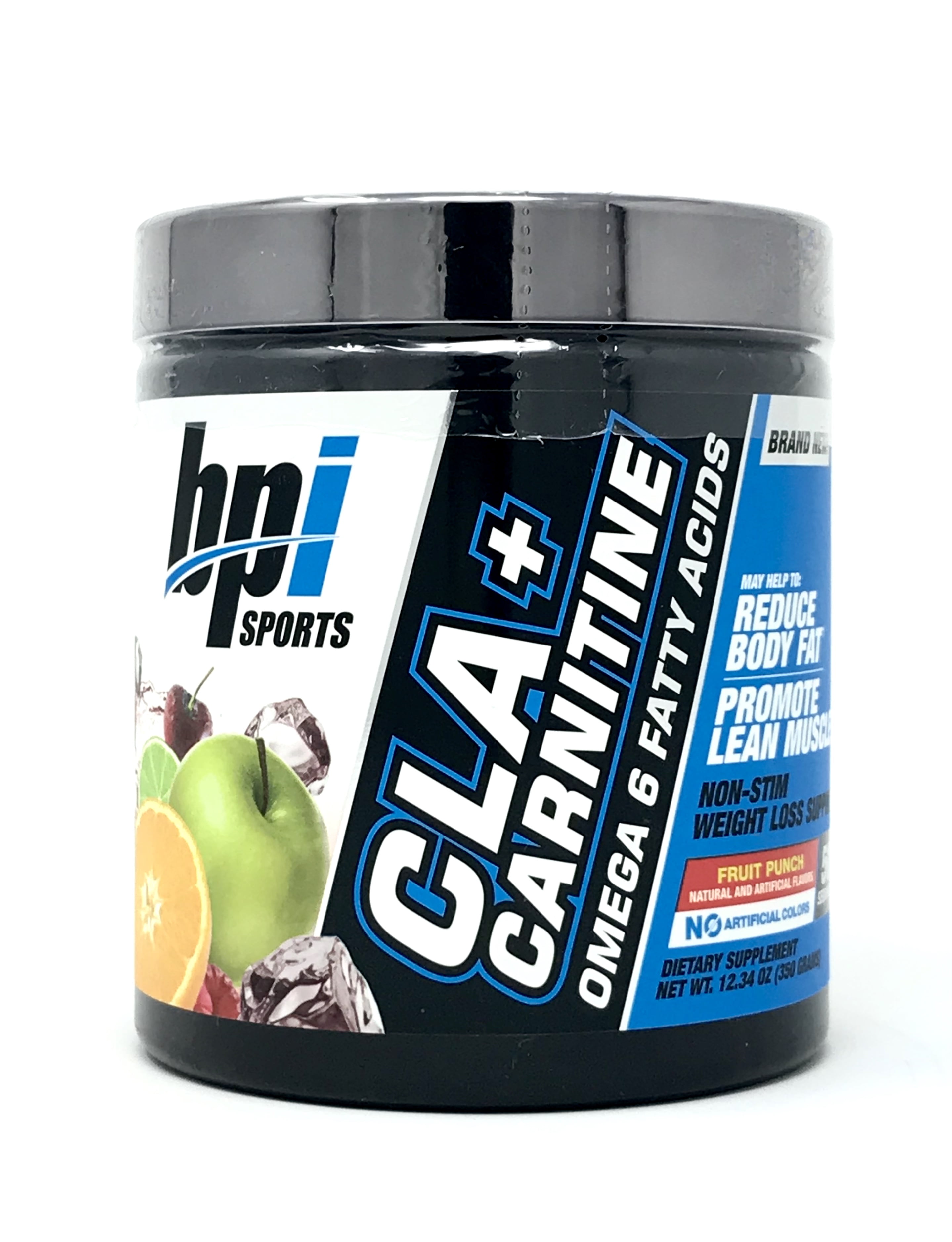 BPI Health CLA + Carnitine Fat Burner Fruit Punch, 50 Servings