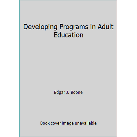 Developing Programs in Adult Education [Hardcover - Used]