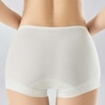 thumbnail image 5 of Cotton Panties for Women High Waisted Women's Underwear Breathable Full Coverage Ladies Briefs Fashion Women's Solid Color Soft Briefs, 5 of 5