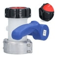 thumbnail image 3 of Water Adapter, 75mm / 3in Utlet Control Connector Ibc Tote Valve Coarse Thread  For Chemical Barrels, 3 of 8