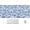 Fleurs d'Hortensia Bleu, variante sur Tapis de Souris Carré Rose Mignon à Motif Floral pour Femmes, Imperméable, Antidérapant, Base en Caoutchouc, Idéal pour le Bureau et l'Ordinateur Portable