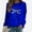 Blue, variant on jjayotai Long Sleeve Tops for Women 2024, Casual Fall Crew Neck Sweatshirts Cute Dragonfly Print Loose Fit Fashion Shirts