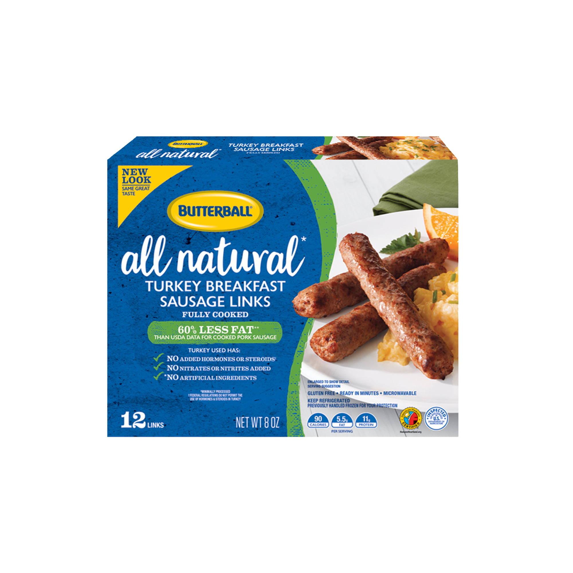 Butterball All Natural Turkey Breakfast Sausage Links Links Oz