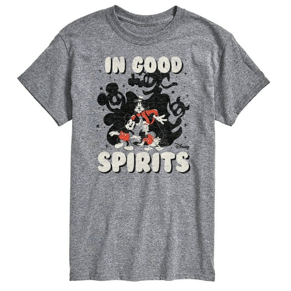 Mickey & Friends - In Good Spirits - Men's Short Sleeve Graphic T-Shirt
