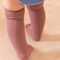 thumbnail image 1 of ITFABS Chaussettes Monochromes pour Bébé, Douces pour la Peau, Hauteur Genou, Bas Doux, 1 of 1