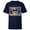 Navy, variant on Marvel Studios X-Men ’97 Wolverine Retro Trading Card- Short Sleeve T-Shirt for Kids - Customized-White
