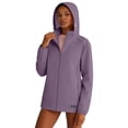 thumbnail image 6 of GUACER Womens Softshell Hooded Jacket Wind-Resistant & Breathable Full-Zip Active Coat with Pockets for Hiking & Outdoor, 6 of 6