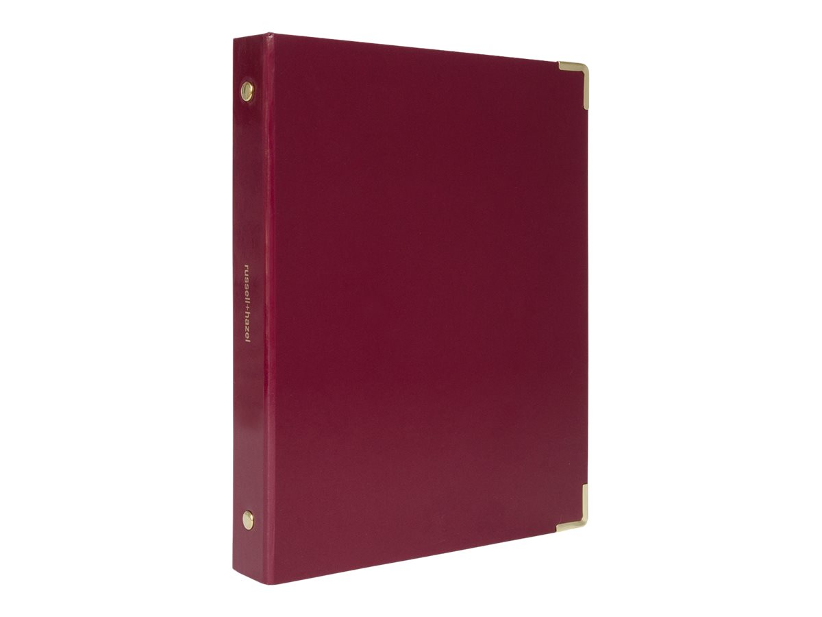 russell+hazel Rust Mini Ring binder 7.01 in x 9.02 in