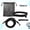 Black, variant on Swimming Training Belt with Bungee Rope, Fixed Resistance Rope for Pool, Adjustable Foam Waistband 21.6-41.4in for Water Jogging and Swim Training 0.24x0.35x157.48in