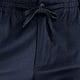 thumbnail image 5 of Pantalones casuales de lino Bidobibo para hombre, talla grande, cintura elástica, corte recto, cordón ajustable, pantalones de playa, pantalones casuales de algodón para negocios con bolsillos,, 5 of 7