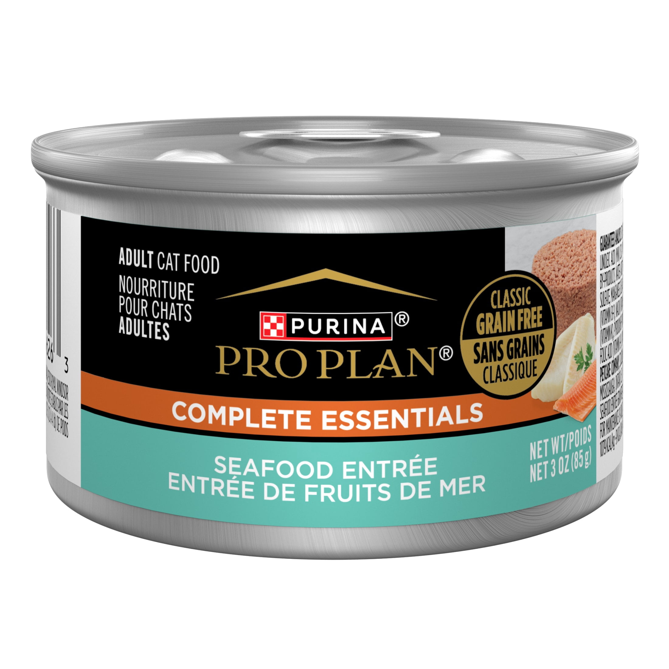 Purina Pro Plan Complete Essentials, Seafood Stew, Wet Cat Food, 3