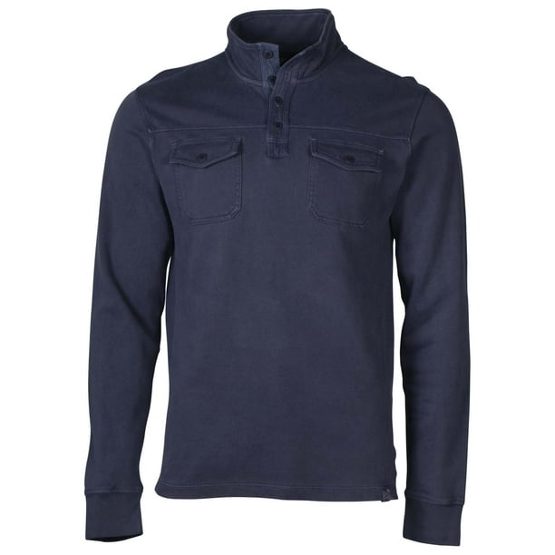 Download Lucky Brand - Lucky Brand Jeans Men's Button Mock Neck Shirt - Walmart.com - Walmart.com