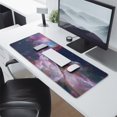 thumbnail image 2 of Out-Of-This-World Gaming with our Large Dazzling Galaxy Mouse Pad. Non-Slip Rubber Base, Stitched Edges for Enhanced Durability. Ideal Keyboard Mat & Desk Pad - 31.5x11.8in., 2 of 7