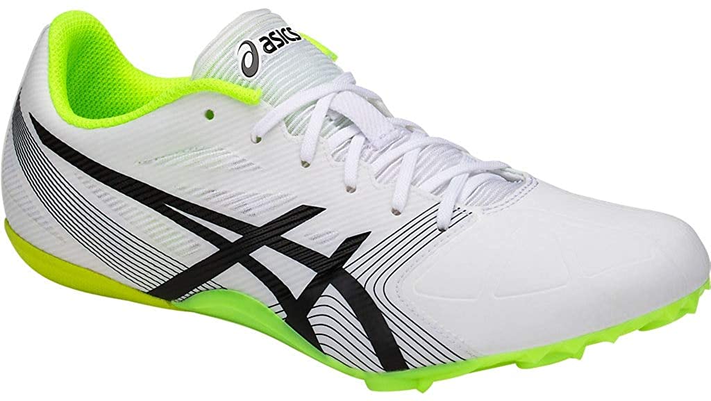 Asics HyperSprint 6 Men's Track and Field Shoes - White, Black, Yellow - image 2 of 9