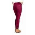 thumbnail image 2 of Seven7 Womens Size 6 (5-Pocket) Skinny Leg Ponte Legging Pants, Wine Tasting, 2 of 3