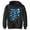 Black, variant on Boy's Lion King Starry Night Pride Rock  Pull Over Hoodie Navy Blue Heather Small