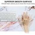 thumbnail image 3 of Desk Mat, Gaming Mouse Pad Large, XL Mousepad, Keyboard Mat with Non Slip Base, Extended Laptop Desk Pad Matt, Computer Mat for Office Vanity Desktop Table Writing, Pink Marble, 3 of 6