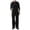 B-Black, variant on ZACPNCV Men Snow Bib Overalls Adjustable Shoulder Straps Waterproof Windproof Insulated Snow Pants Multi‑Pocket Winter Ski Bibs for Snowboarding Skiing A-Gray