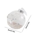 thumbnail image 3 of 8cm Christmas Globle Pendant DIY Christmas Scene Decoration Christmas Tree Hanging Globle Ornament Decoration, 3 of 3
