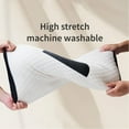 thumbnail image 5 of 2-Pack Neck Pillow Soft Knitted Massage- Adjustable Ergonomic Orthopedic Contour Support, High Quality Pillow Core, Removable Cover for Sleeping Comfort, 5 of 6