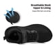thumbnail image 3 of Zapatillas para Niños DREAM PAIRS FunRun Transpirables con Cierre Fácil Negro 12, 3 of 5