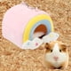 thumbnail image 4 of Casa de animales pequeños, nido pequeño para mascotas, cama, escondite, jau, accesorios para conejillo de , , hurón, pneador de azúcar, Zulema Casa nido de hámster, 4 of 8