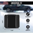 thumbnail image 4 of American Flag Valve Stem Cap - Black Aluminum with Rubber Ring Tire Wheel Rim Dust Cover fits Cars, Trucks, Bikes, Motorcycles, Bicycles - 8 stem valveCaps - 2 Packs of 4, 4 of 5
