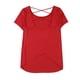 thumbnail image 2 of Touch Womens University of Wisoncin Badgers Open Racerback Graphic T-Shirt wis M, 2 of 2