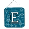 thumbnail image 6 of Carolines Treasures CJ2014-RDS66 Letter R Sea Doodles Initial Alphabet Wall or Door Hanging Prints 6HX6W multicolor, 6 of 7