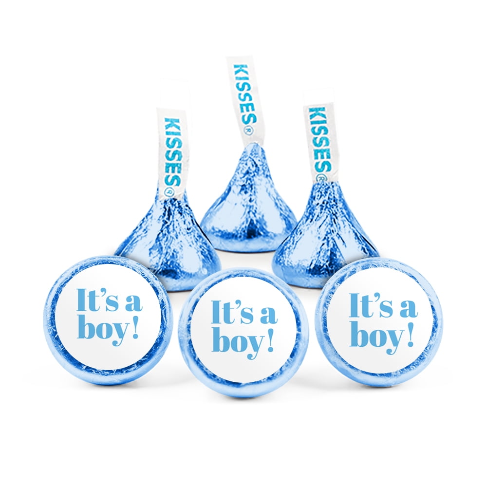 SET OF 324 Kisses Stickers Baby Shower Stickers Its a Boy Baby Shower PERSONALIZED Hershey Kisses Labels