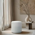 thumbnail image 2 of Meridian Furniture Roy Cream Ottoman/Stool, 2 of 7
