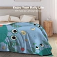 thumbnail image 5 of Bee Blanket Insect Honey Bumblebee Gift for Her Gift for Mum Blanket Soft Flannel Throw Blanket Gifts for Boys Girls Adults Comfy Cozy Couch Travel Blankets for Living Room, 40X50 Inches, 5 of 8