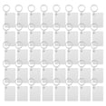 thumbnail image 1 of Paquete de 40 Llaveros de SublimacióN en Blanco de Doble Cara de Transferencia de en Blanco MDF Tablero en Blanco SublimacióN en Blanco DIY, 1 of 5