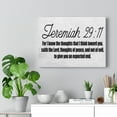thumbnail image 5 of Scripture Walls  For I Know the Thoughts Jeremiah 29:11 Bible Verse Canvas Christian Wall Art Ready to Hang Unframed, 5 of 7