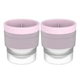 thumbnail image 1 of Apuakthei - Cubitos de hielo redondos, grandes bolas de hielo con tapa, bandeja de silicona para hacer esferas de hielo, apta para cócteles, whisky y bebidas, 1 of 5