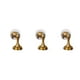 thumbnail image 5 of Scienceny Tope de puerta de acero a prueba de viento, soporte antioxidante, herrajes para muebles montados en la pared de alta resistencia, baño, bronce Type1 NO1 Scienceny CBP491330, 5 of 6