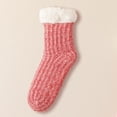 thumbnail image 3 of Ticikt Women Fuzzy Mid Calf Socks, Plush Non Thermal Cozy Winter Home Sleeping Floor Socks, 3 of 4
